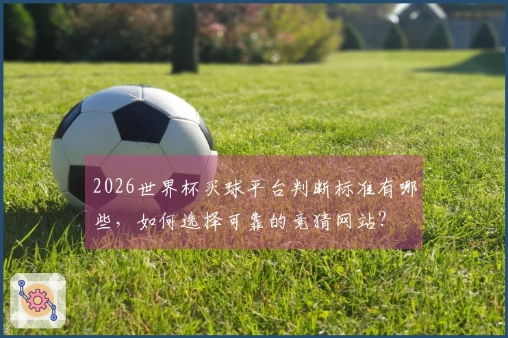 2026世界杯买球平台判断标准有哪些，如何选择可靠的竞猜网站？