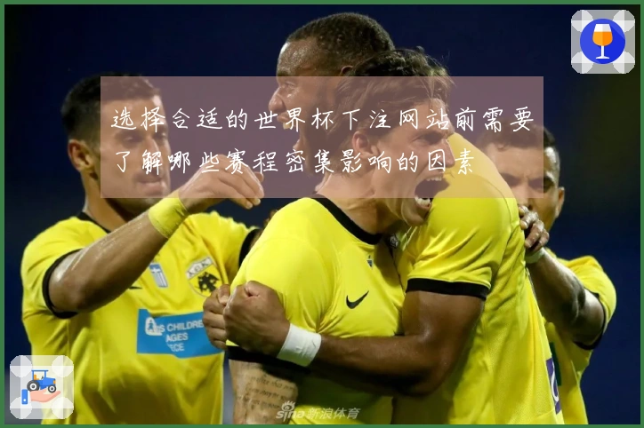选择合适的世界杯下注网站前需要了解哪些赛程密集影响的因素