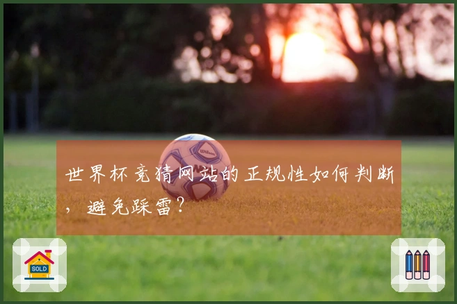 世界杯竞猜网站的正规性如何判断，避免踩雷？