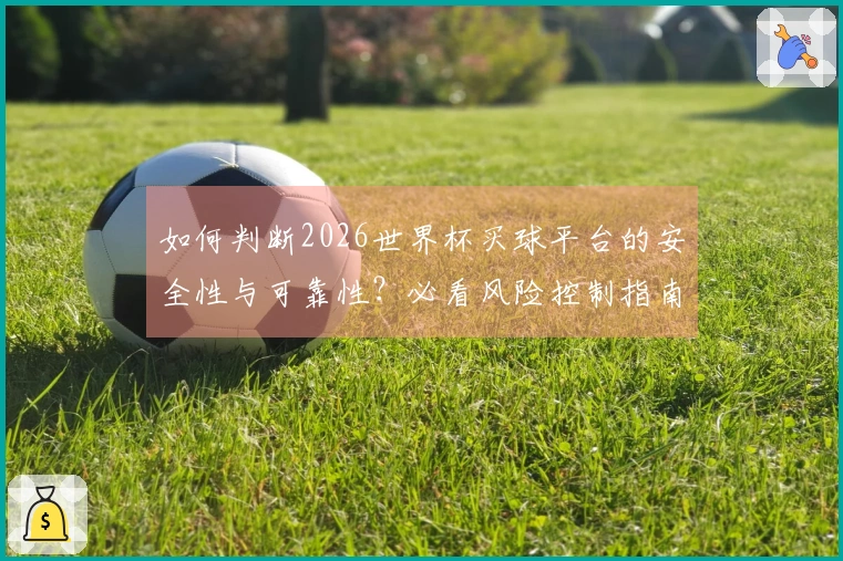 如何判断2026世界杯买球平台的安全性与可靠性？必看风险控制指南